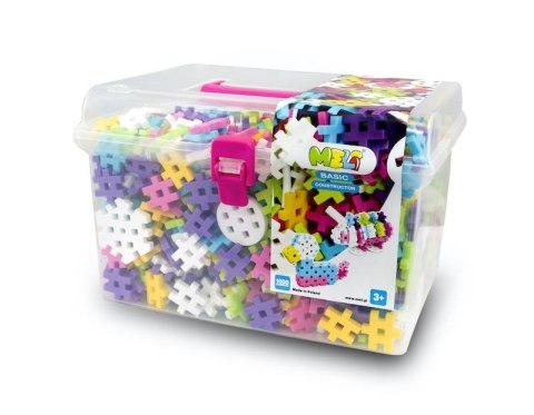 Blocks Constructor Pink Travel Box 1000 el.