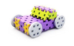Blocks Constructor Pink Travel Box 250 el.