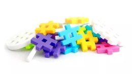 Blocks Maxi Constructor Pink 70 el.