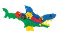 Blocks Shark and Crocodile Box - 200 pcs.
