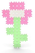 Construction blocks Meli Minis Pastel 800 el.