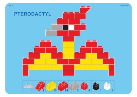 Little Architect - ArchiDinos 750 pcs. - Educational blocks
