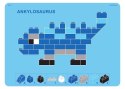 Little Architect - ArchiDinos 750 pcs. - Educational blocks