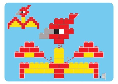 Little Architect - ArchiDinos 750 pcs. - Educational blocks