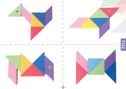 Magnetic Tangram Blocks - Magic Tangram 100pcs.