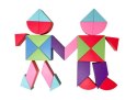 Magnetic Tangram Blocks - Magic Tangram 100pcs.
