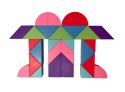 Magnetic Tangram Blocks - Magic Tangram 100pcs.
