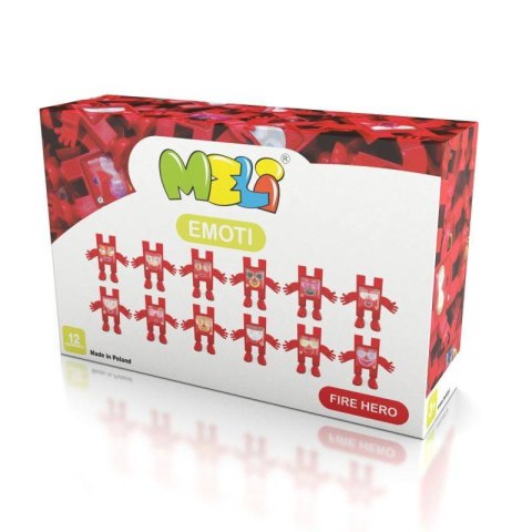 Meli Emoti blocks Fire Brigade 12 pcs.