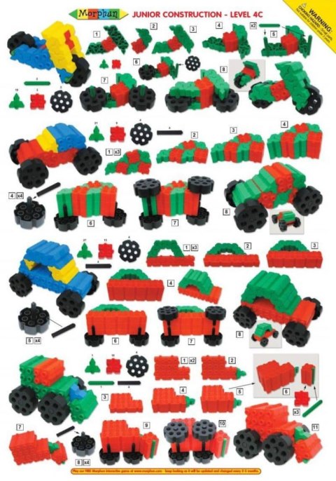 Morphun Junior Xtra 100 Models 200 el.