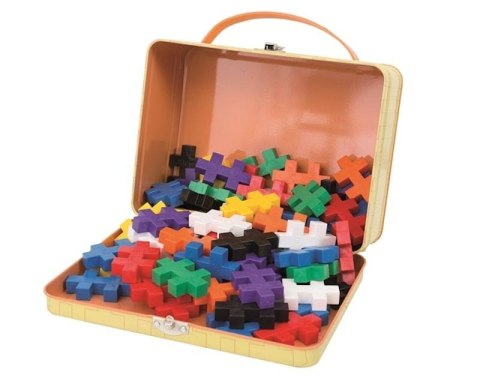 Plus Plus Plus Blocks Big Basic Metal Case 70 pcs.