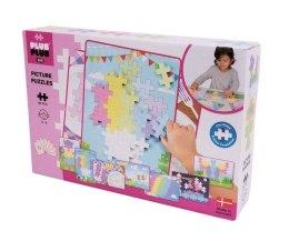 PlusPlus blocks Big Pastel 60 pcs. - picture puzzles