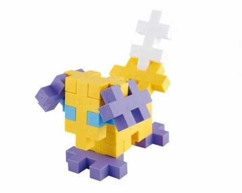 PlusPlus blocks Big Pastel 60 pcs. - picture puzzles