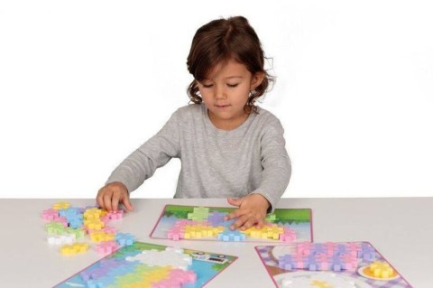 PlusPlus blocks Big Pastel 60 pcs. - picture puzzles