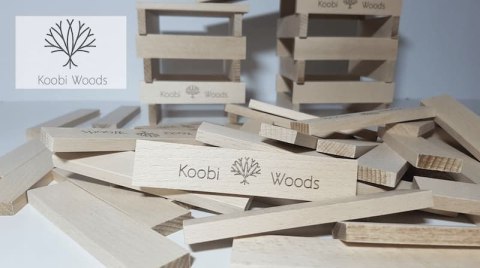 Wooden blocks Koobi boards 12 cm 200 el.