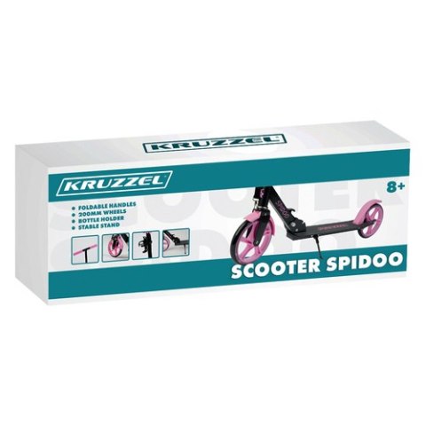 Hulajnoga Spidoo różowa Kruzzel 25628