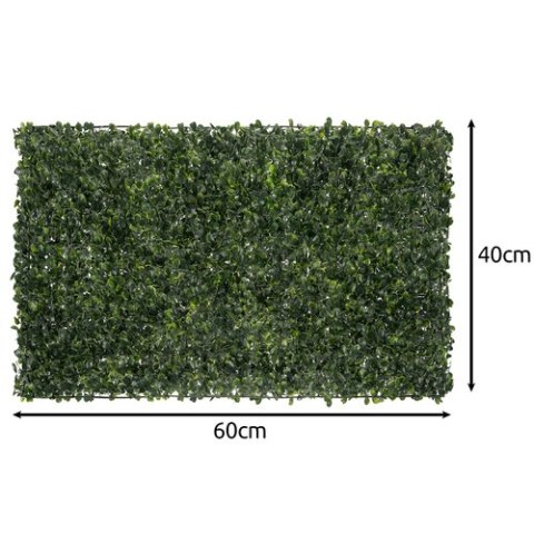 Żywopłot sztuczny na balkon 0,4x0,6cm Gardlov25390
