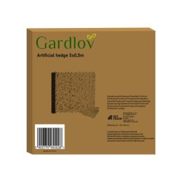 Żywopłot sztuczny na balkon 5x0,5m Gardlov 25342