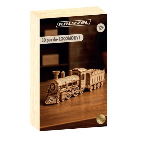 Puzzle 3D - lokomotywa Kruzzel 26515