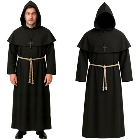 Strój mnicha na Halloween Ruhhy 26175