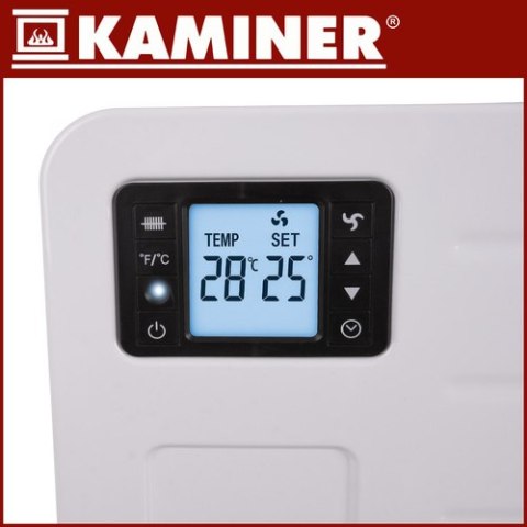 Grzejnik elektryczny- biały Ziflo Kaminer 26402
