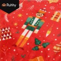 Koc świąteczny flanelowy 1,5x2m Ruhhy 26607