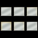 Lusterko kosmetyczne 80x62cm LED Soulima 25808