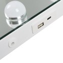 Lusterko kosmetyczne 80x62cm LED Soulima 25808
