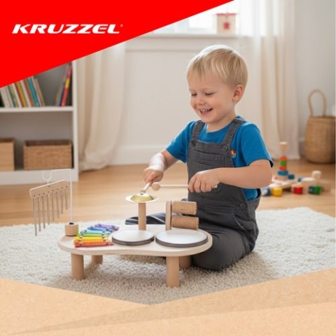 Stolik muzyczny drewniany Kruzzel 26420