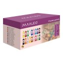 Farby plakatowe- zestaw 18szt x500ml Maaleo 26341