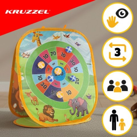 Gra zręcznościowa "Rzut piłeczką" Kruzzel 26751