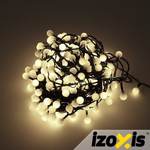Lampki świąteczne kulki 300LED 30m Izoxis 26264