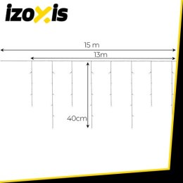 Lampki zew. 300LED 15m zimny biały Izoxis 26711