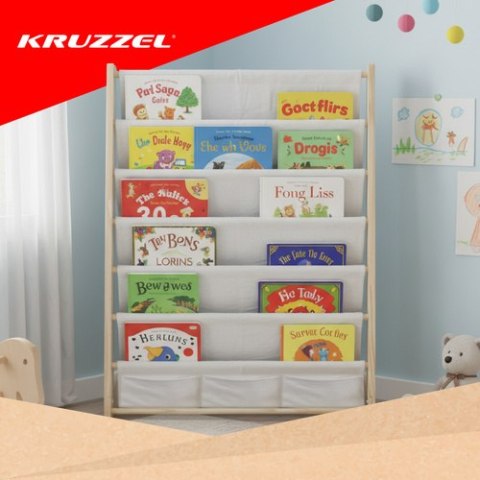 Regał na książki dla dzieci Kruzzel 25809