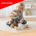 Drewniany zestaw do herbaty 16el. Kruzzel 26543