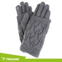 Rękawiczki dotykowe R26073 - szare Trizand