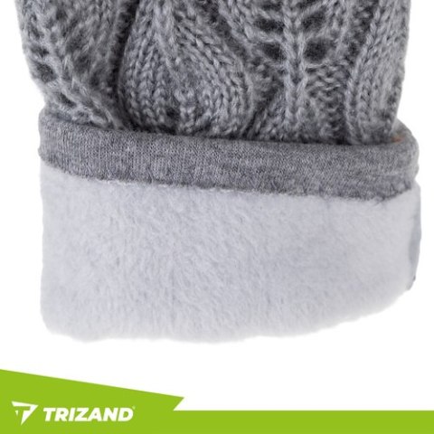 Rękawiczki dotykowe R26073 - szare Trizand