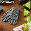 Rękawiczki dotykowe R26073 - szare Trizand