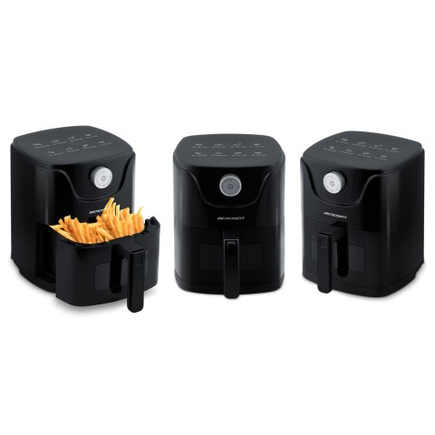 Frytkownica beztłuszczowa Air fryer Berdsen BD-654 czarna