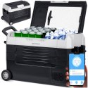 Lodówka kompresorowa turystyczna Icemax 400 Berdsen 40 litry - czarno-szara