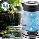 Czajnik elektryczny szklany z regulacją temperatury 1,8l 2200W Berdsen BD-715