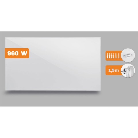 Grzejnik na podczerwień promiennik podczerwieni 960 W Berdsen BD-988