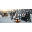 Kociołek żeliwny emaliowany garnek 8l stojący + patelnia grill BD-480 348010