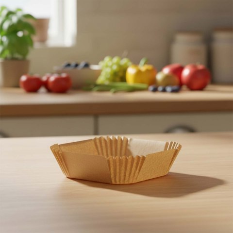 Papier do pieczenia wkładki do frytkownicy 20 cm Berdsen - 100 szt