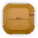 Papier do pieczenia wkładki do frytkownicy 20 cm Berdsen - 100 szt