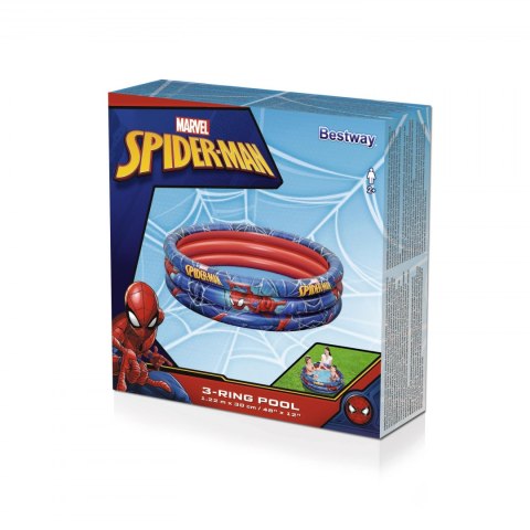 Bestway 98018 Spider-Man Basenik okrągły dmuchany 1.22m x 30cm