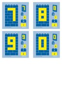 Blocks educational Little Architect - Letters and Numbers 630 el