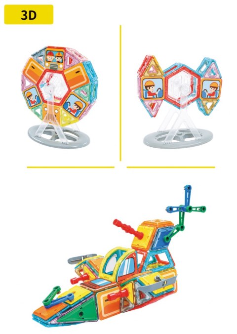 Magical Magnet 168 el. - Blocks magnetic