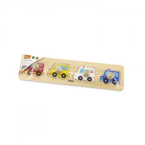 Viga 44535 Pierwsze puzzle z uchwytami - auta