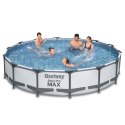 Basen stelażowy ogrodowy 457 x 107 cm 18w1 Bestway 56488