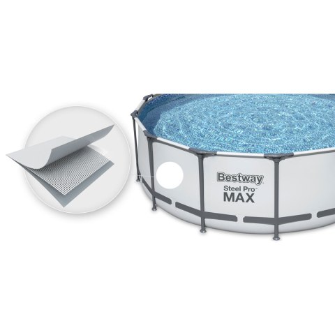 Basen stelażowy ogrodowy 457 x 107 cm 18w1 Bestway 56488
